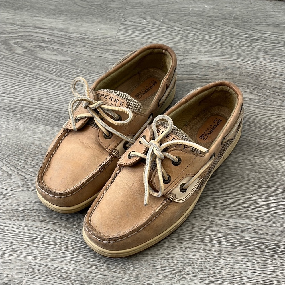 Sperry Women’s Tan Boat Shoes